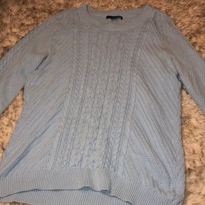 Light blue sweater